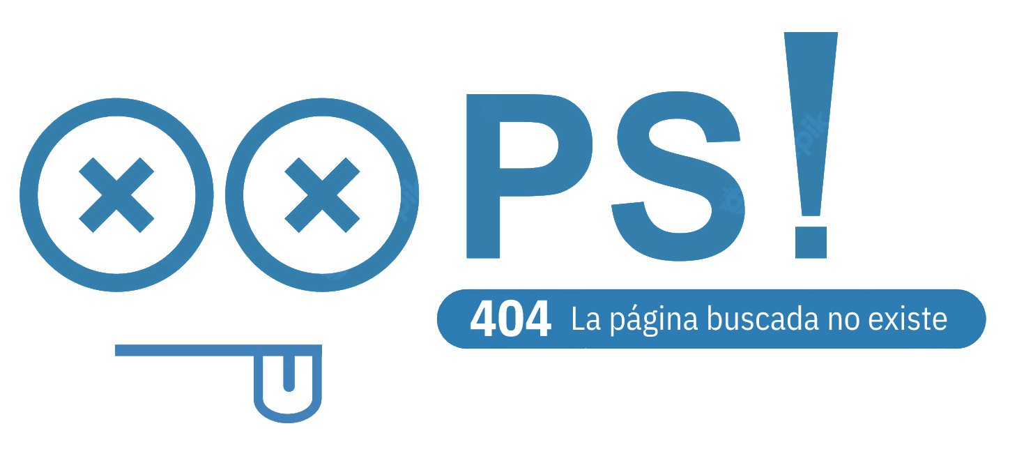 Error 404: página no encontrada