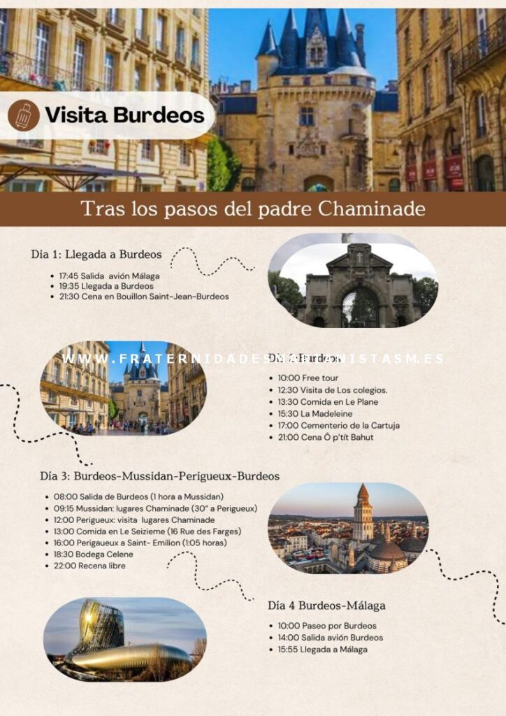Viaje Burdeos Fraternidad Inmortales 2026 05